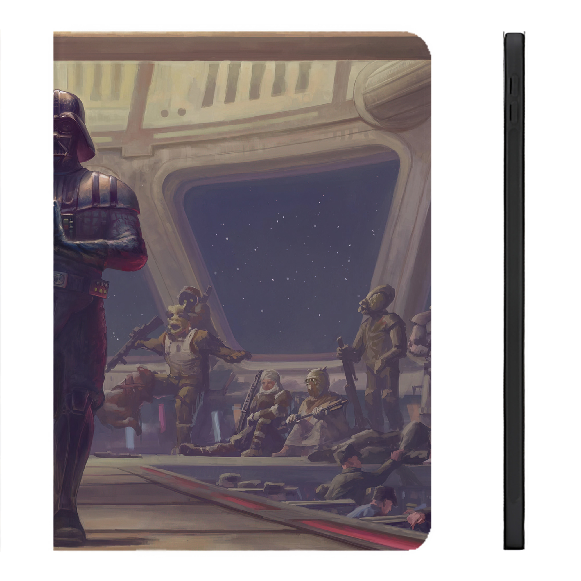 （画像用） スター・ウォーズ Star Wars IPadケース ペンホルダー付き ブックスタイルデザイン